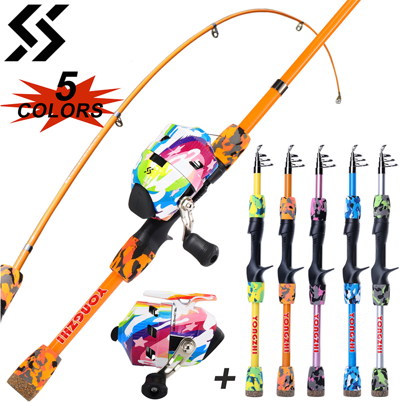 Fishing Rod Casting - Sougayilang 어린이 낚시 콤보, M 파워