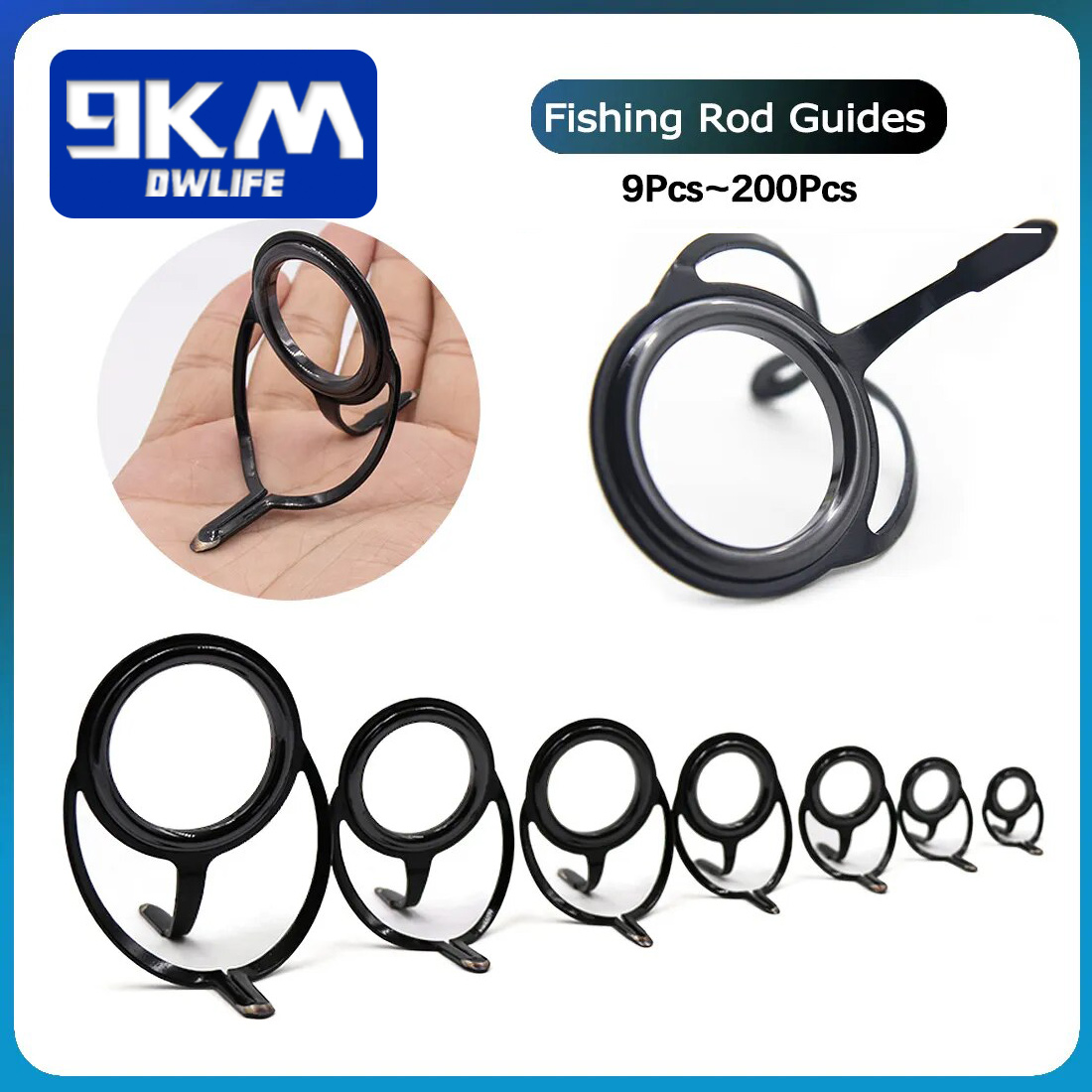 Fishing Rod Spinning - 낚싯대 수리 키트 스피닝로드 빌딩 부품