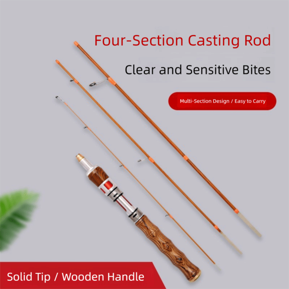 Fishing Rod Casting - 고품질 4단 스피닝 낚싯대 UL 파워