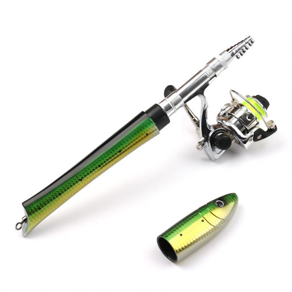 Fishing Rod Casting - 낚시대 텔레스코픽 막대 휴대용 미니 물고기