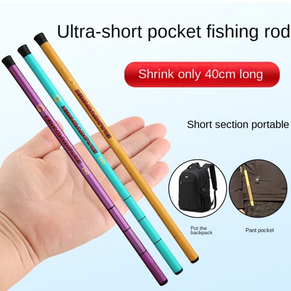 Fishing Rod Casting - 텔레스코픽 낚싯대 풀 키트 스피나스트 낚시릴