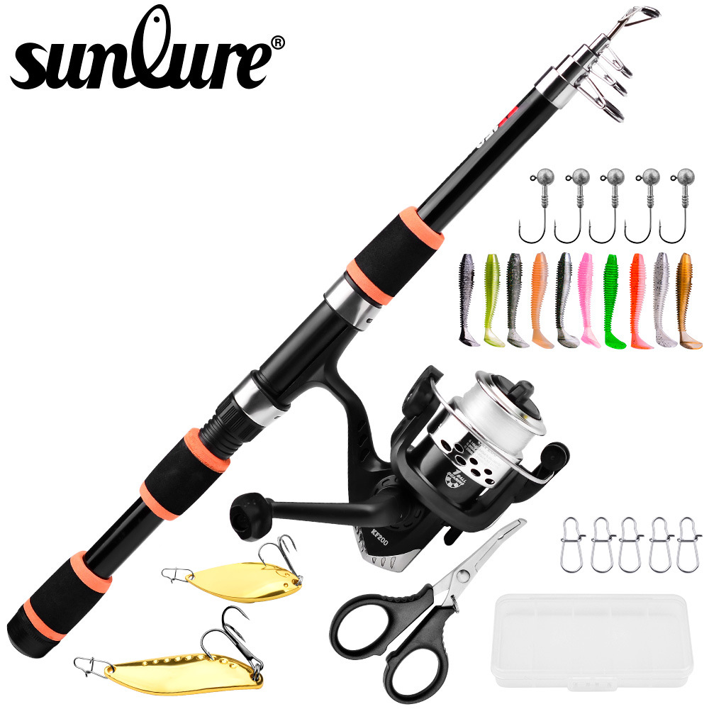 Fishing Rod Surf - 서프씨비치 캐스팅 유리섬유 콤보 키트 세트