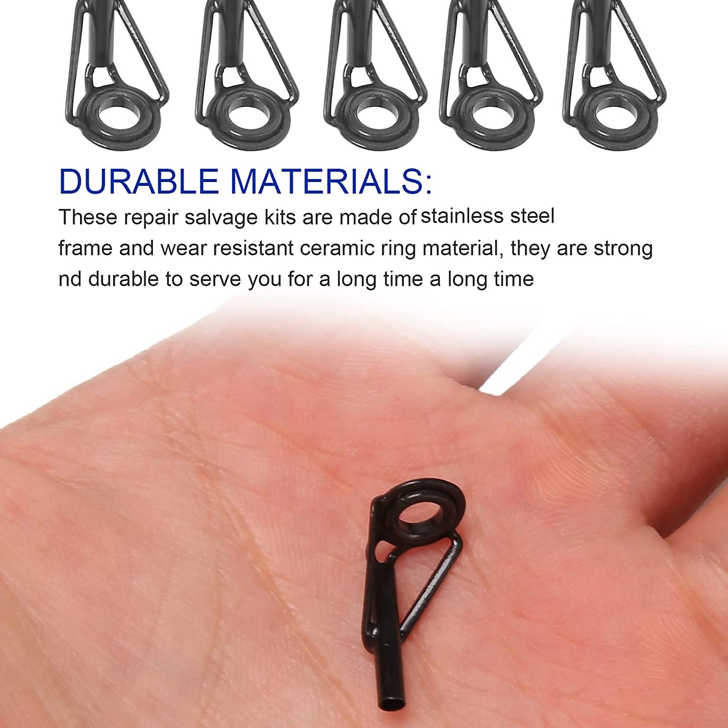 A69P-80 조각 낚싯대 팁 수리 키트 (담수/바닷물 - Fishing Rod Tip Replacement 리뷰 및 가격