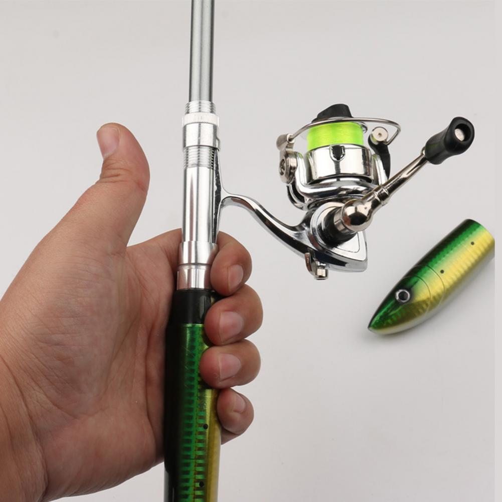 낚시대 텔레스코픽 막대 휴대용 미니 물고기 모양 텔레스 - Fishing Rod Casting 리뷰 및 가격
