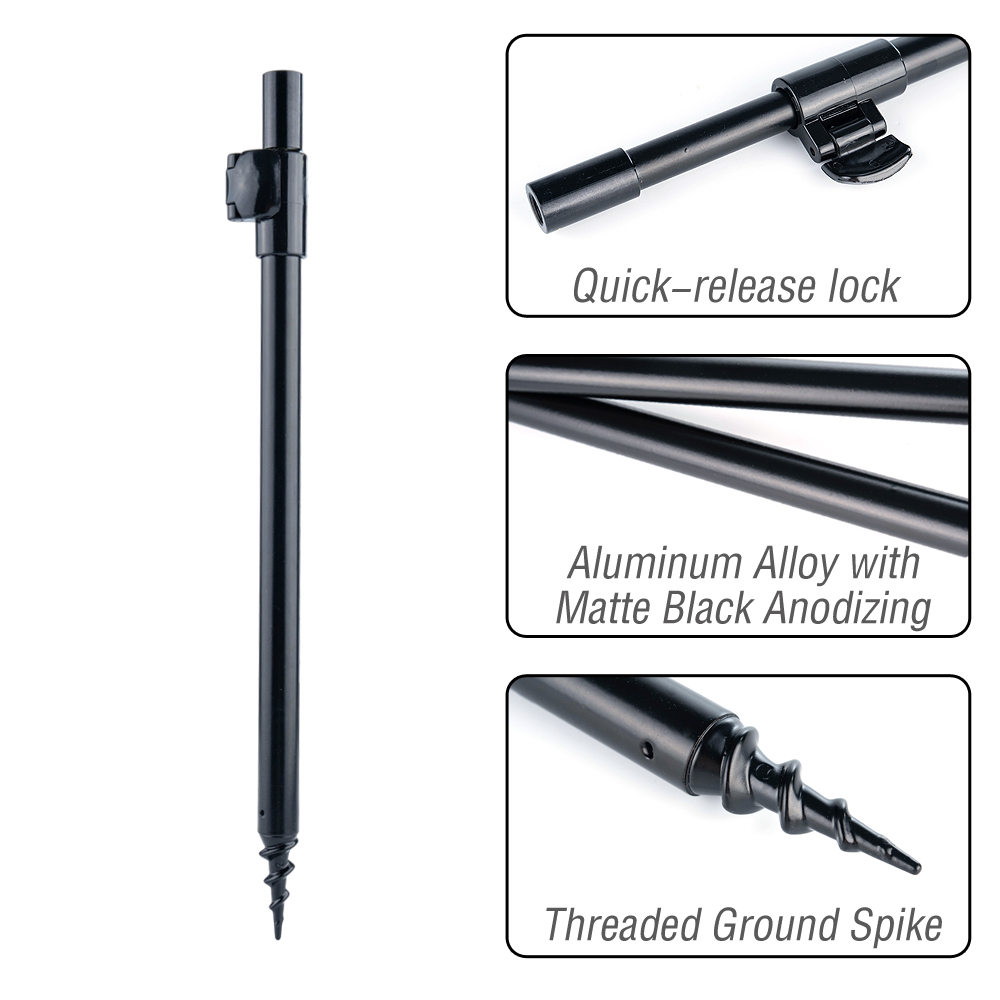 텔레스코픽 낚싯대 거치대 알루미늄 합금 로드 레스트 그 - Fishing Rod Telescopic 리뷰 및 가격