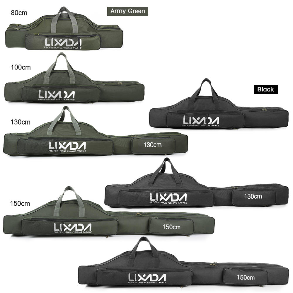 낚시 가방 휴대용 접이식 낚시대 릴 가방 낚시대 기어  - Fishing Rod Case 리뷰 및 가격