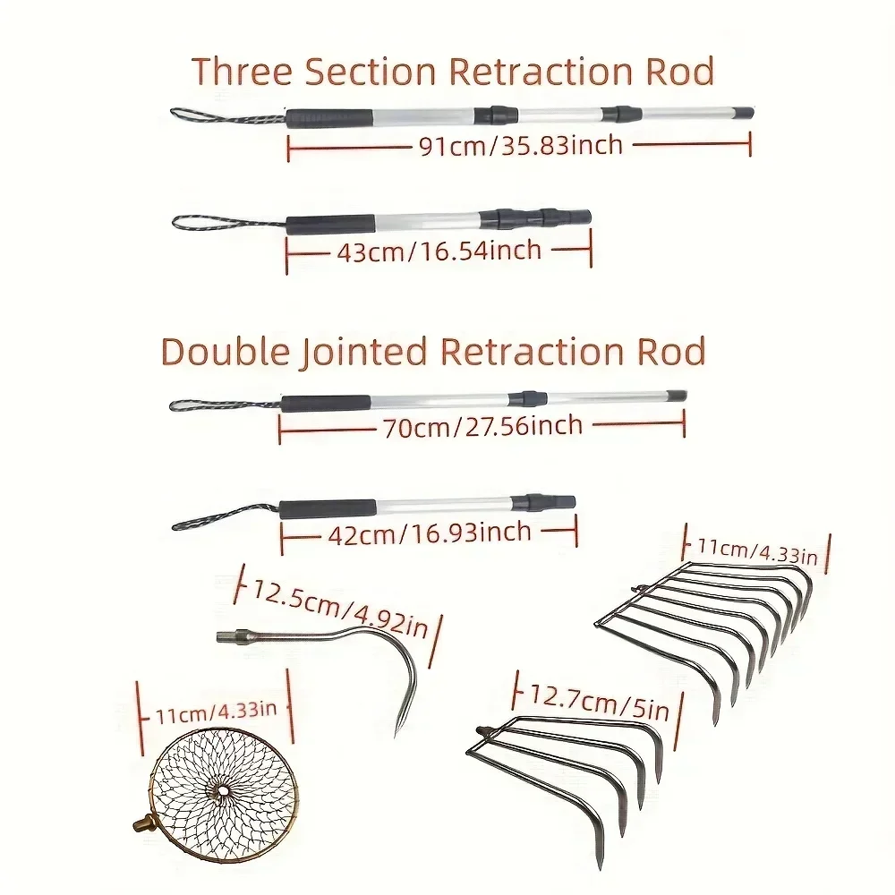 1pc JOOYOO 개폐식 써레 스페이드 후크, 아이스 - Fishing Rod Casting 리뷰 및 가격