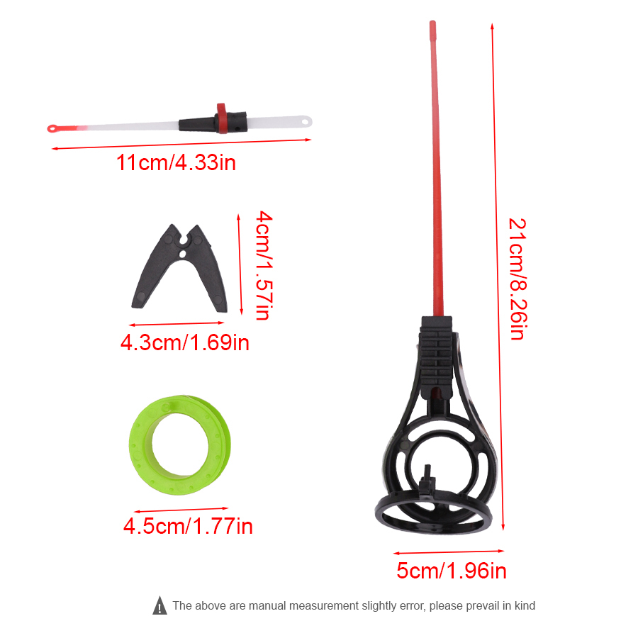 FTK 얼음낚시대 미니 휴대용 겨울 플라스틱 얼음낚시대 - Fishing Rod Tip Replacement 리뷰 및 가격