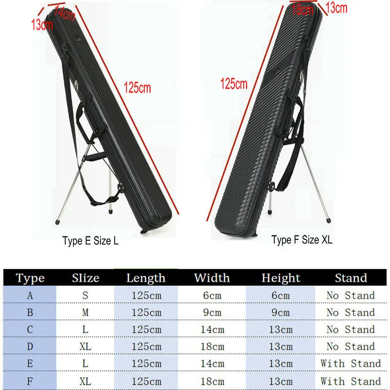휴대용 낚시 태클 가방, 낚싯대 케이스, 하드 쉘 방수 - Fishing Rod Case 리뷰 및 가격