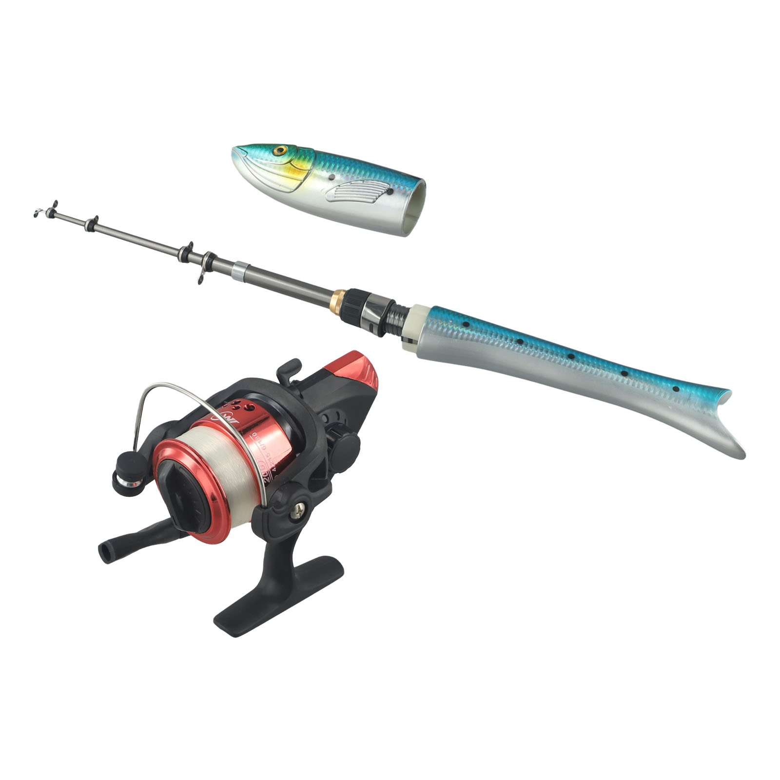독특한 물고기 모양의 포켓 디자인으로 캐스팅이 쉽고 휴 - Fishing Rod Casting 리뷰 및 가격