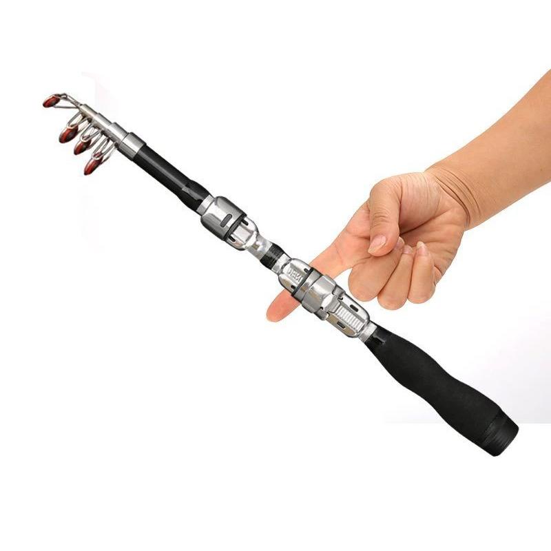 1M 조정 가능한 텔레스코픽 낚싯대 실용적인 강화 유리 - Fishing Rod Telescopic 리뷰 및 가격
