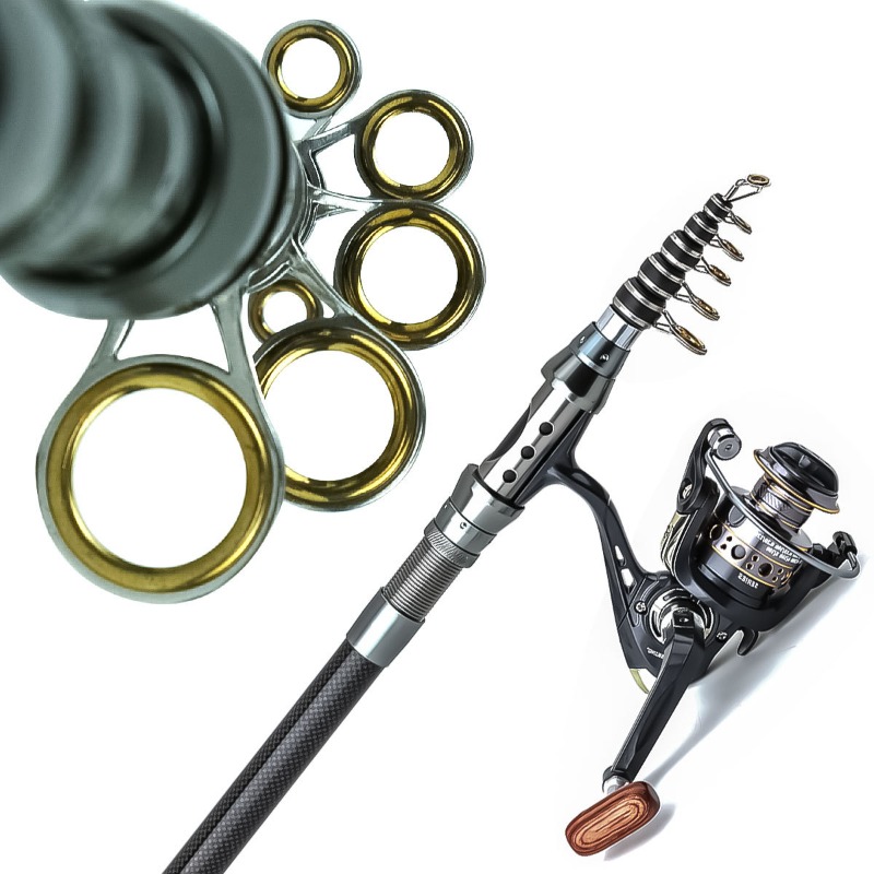 카본 파이버 텔레스코픽 낚싯대 릴 콤보 풀 키트 (모조 - Fishing Rod Carbon Fiber 리뷰 및 가격