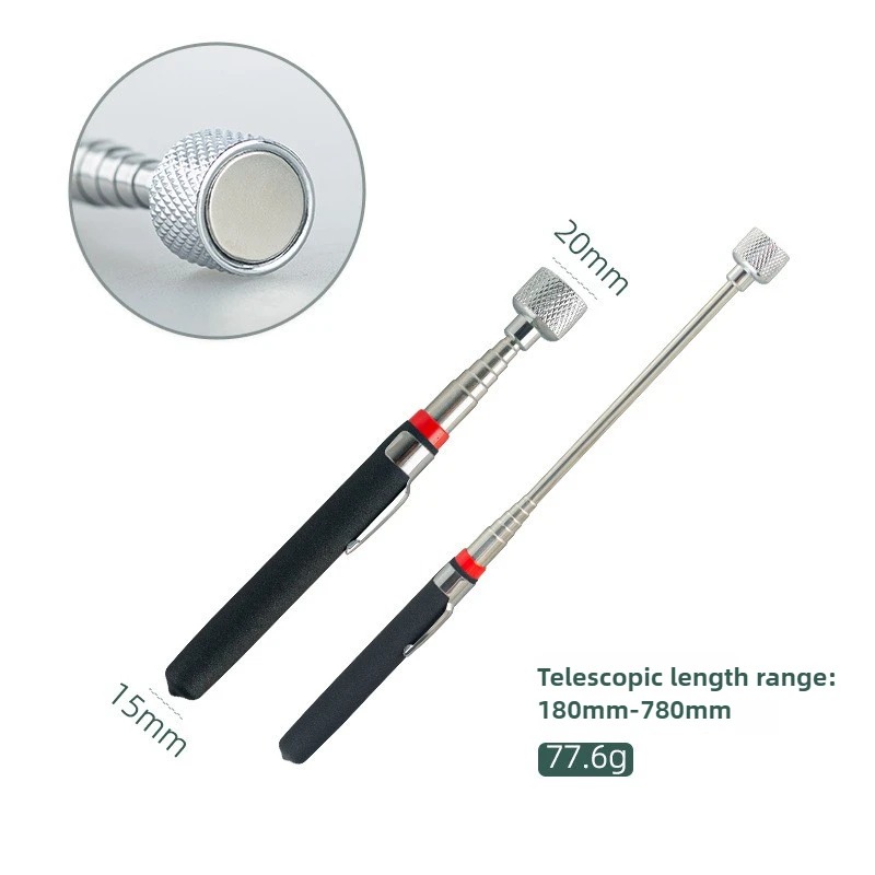 텔레스코픽 자석 펜 픽업 도구 자동차 수리 기계 유지  - Fishing Rod Telescopic 리뷰 및 가격
